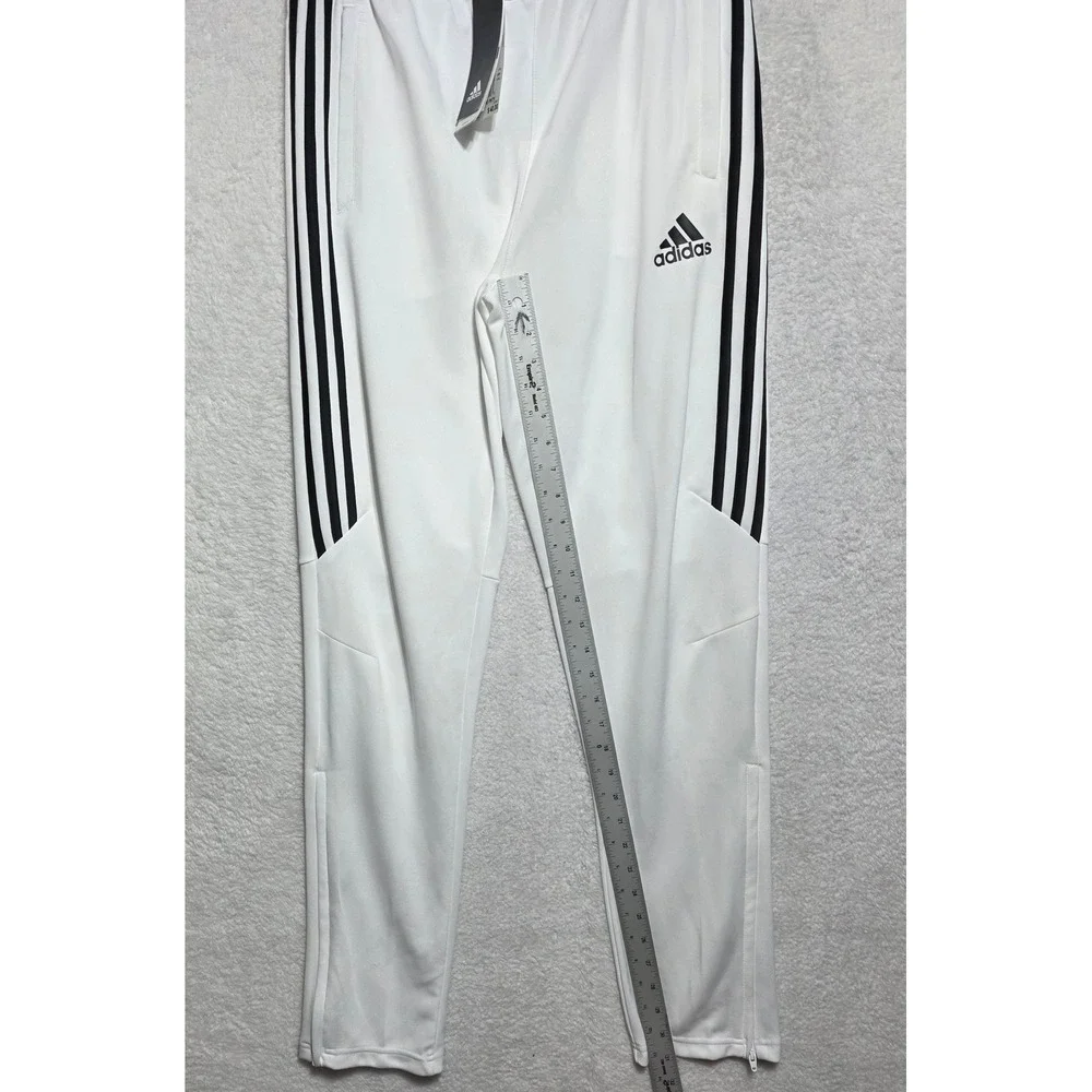 Adidas Climacool Youth XL Training Pants White Black Stripes NWT